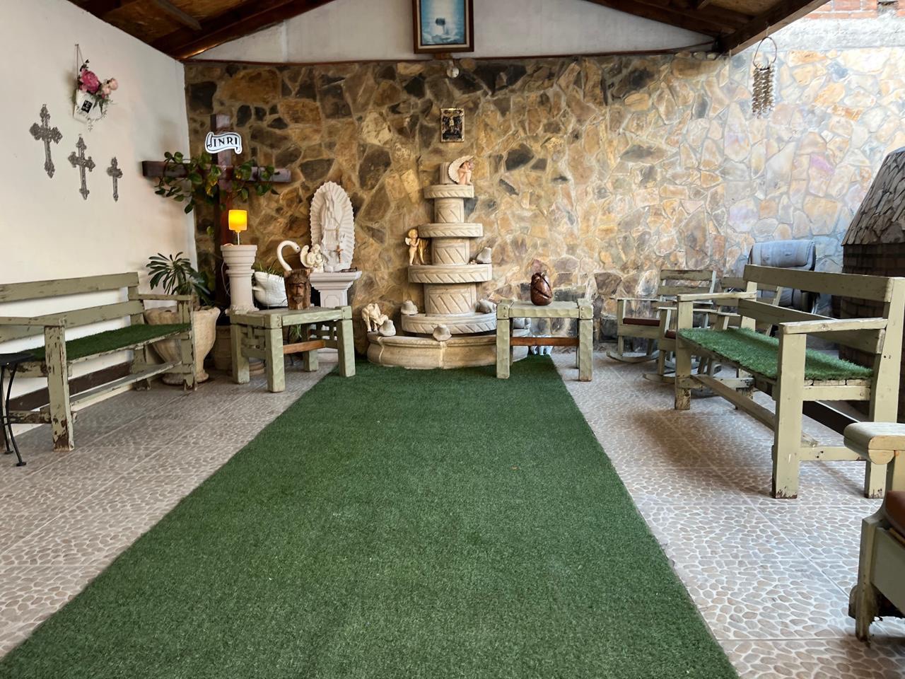 Espacio principal de temazcal